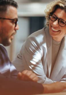 Participants enjoying the Business English Intensive course